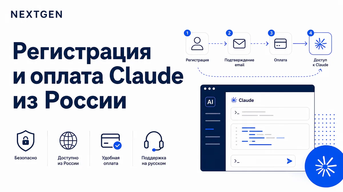 Как оплатить Claude из России в 2026: пошаговый гайд по регистрации