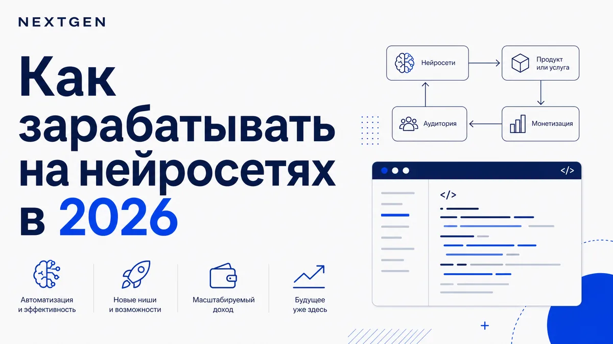 Как зарабатывать на нейросетях в 2026: где потолок, а где реальные деньги
